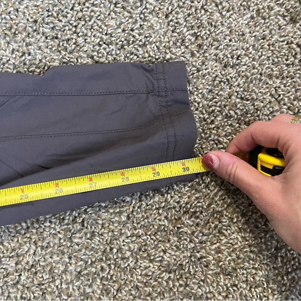 The North Face Aphrodite 2.0 Pants Women’s 6 Gray Pockets Hiking Trail Gorpcore - Picture 9 of 10
